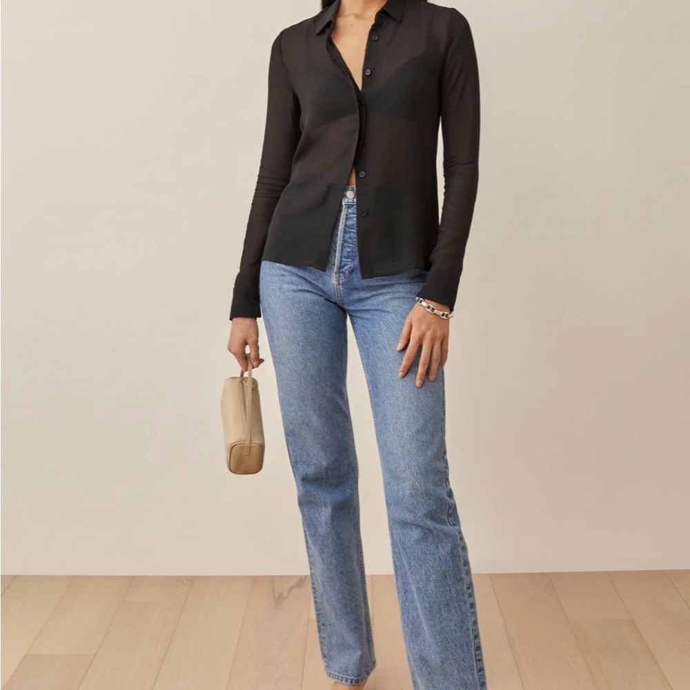 Reformation Violet Top